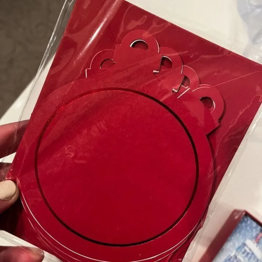Holiday Greeting‎ Cards– 12 Cards & Envelopes + 6 Ornament-Shaped Note Cards NEW